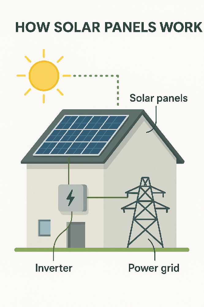 image on how solar panels work